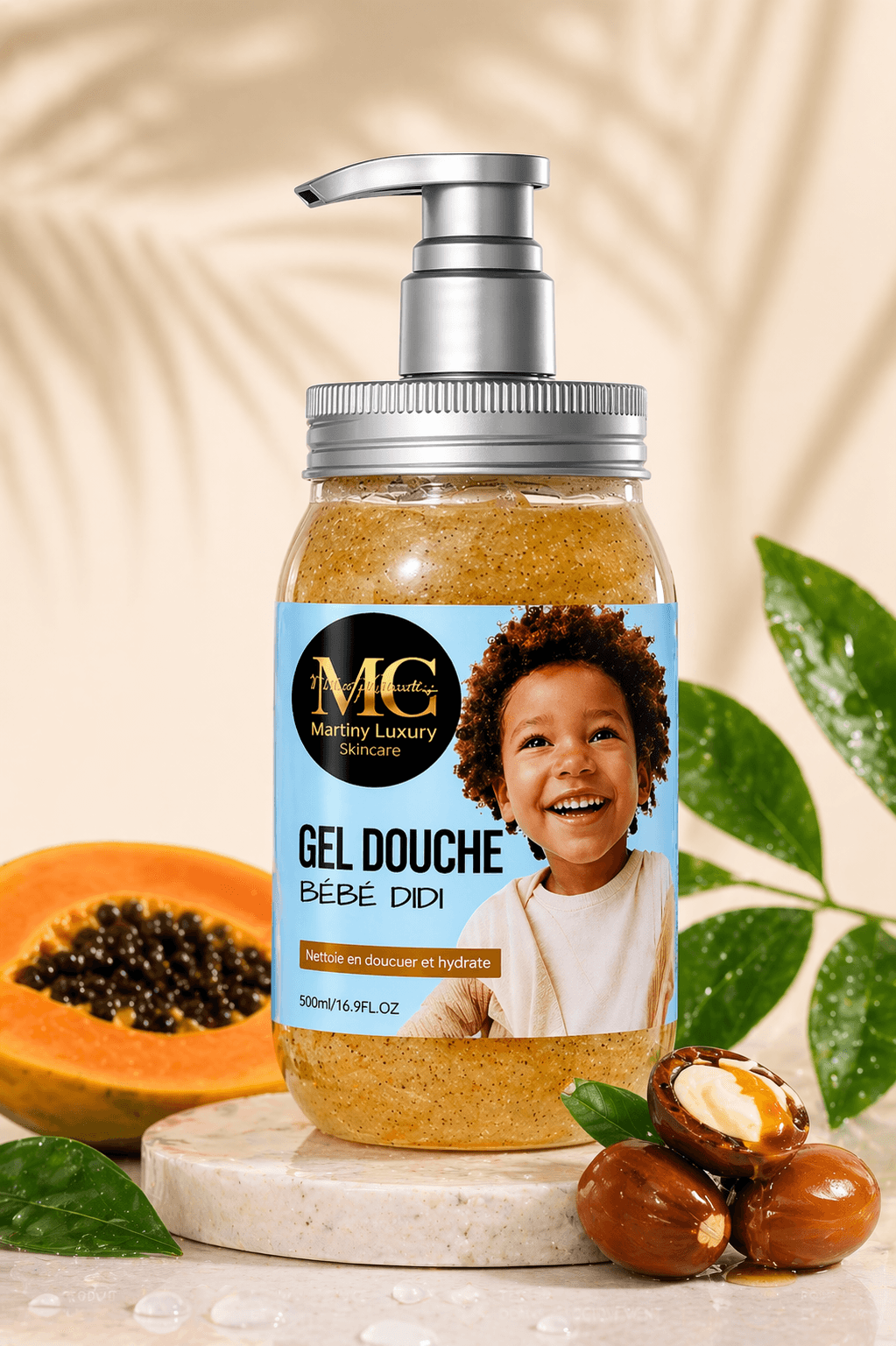 Gel Douche Bébé Didi exfoliant & clarifiant - Image 2
