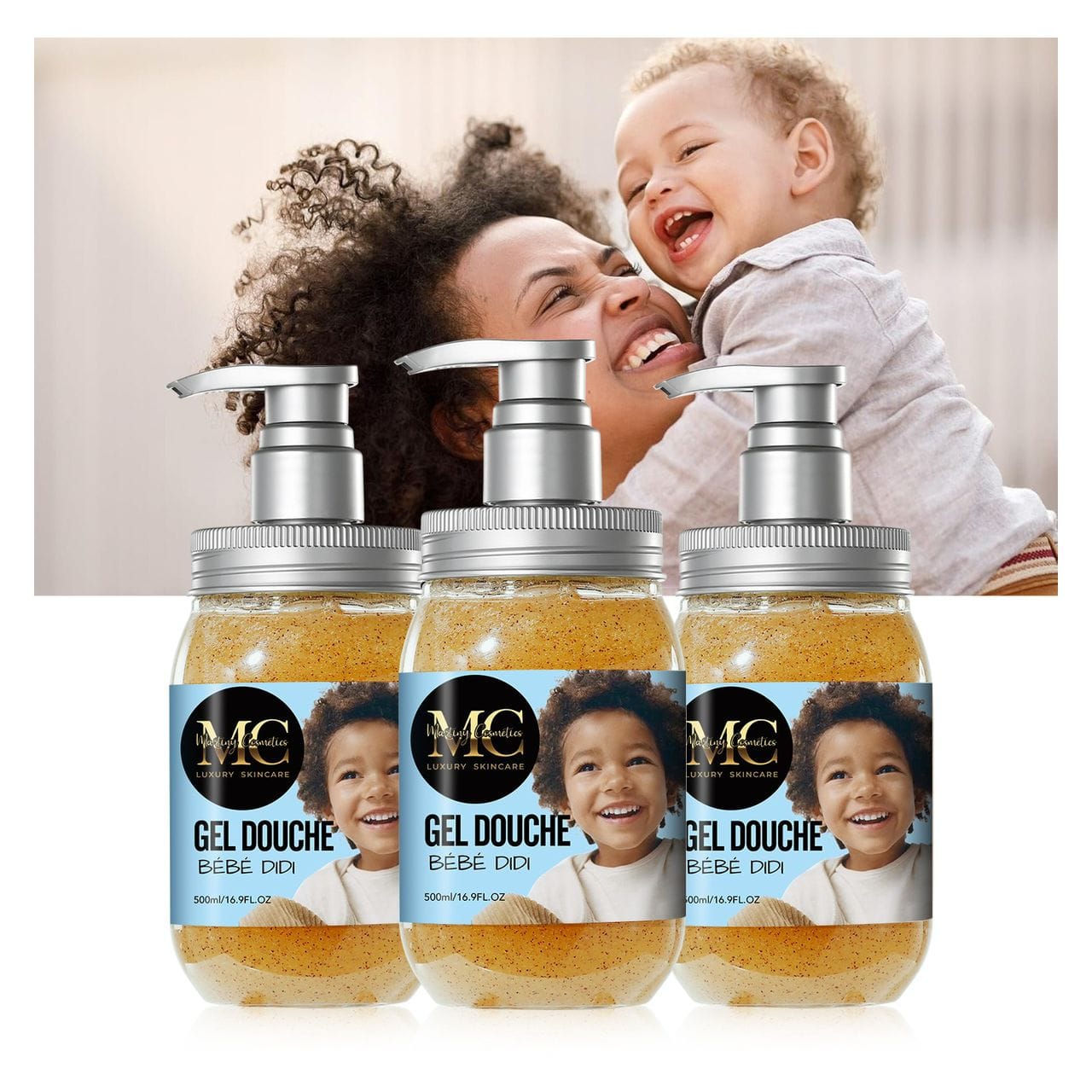 Gel Douche Bébé Didi exfoliant & clarifiant - Image 7