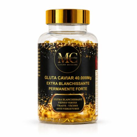 GLUTA CAVIAR 40.000MG – EXTRA BLANCHISSANTE PERMANENTE FORTE