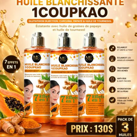 KAO 1-COUP WHITENING OIL – INTENSE MULTI-ACTION CARE (3 pack)