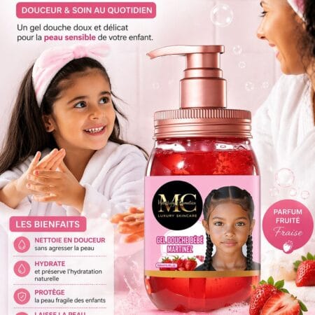 Gel Douche Bébé Martinez exfoliant & clarifiant