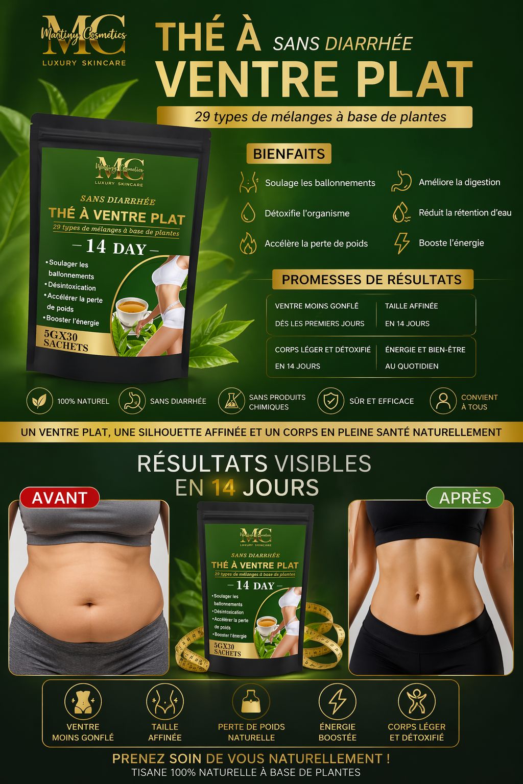 KIT MINCEUR VENTRE PLAT – PROGRAMME COMPLET 14 JOURS - Image 3