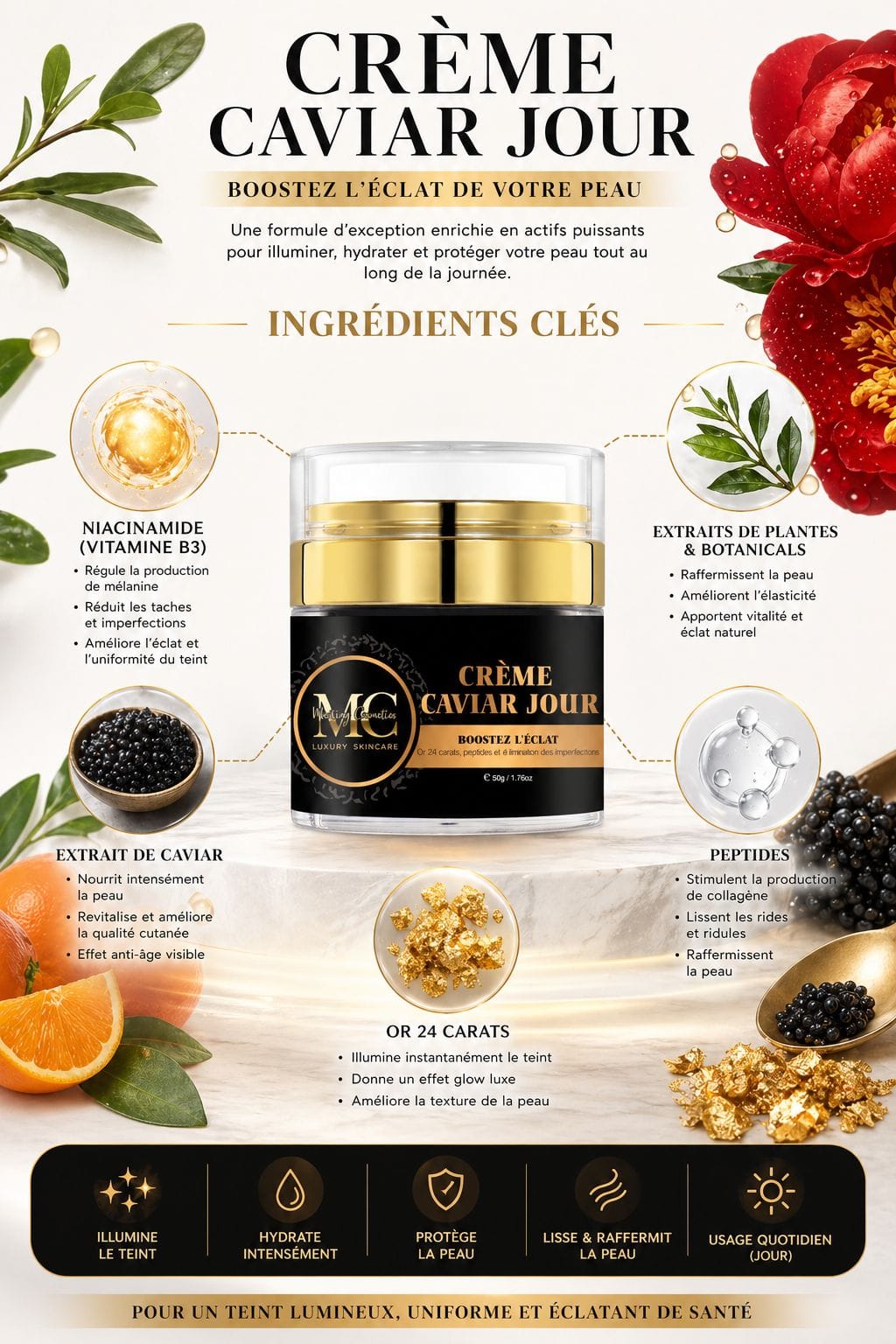 CRÈME VISAGE JOUR CAVIAR – Image 7