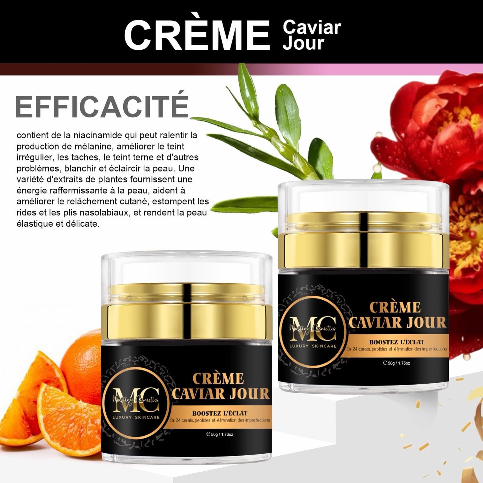 CRÈME VISAGE JOUR CAVIAR – Image 3