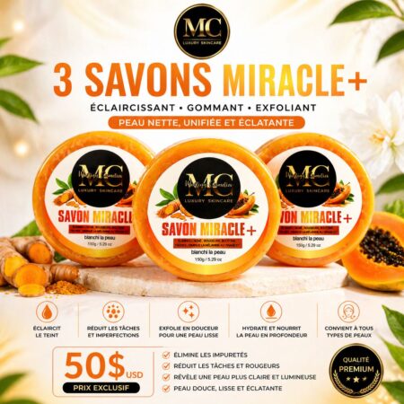 MIRACLE+ LIGHTENING SOAP PACK 3